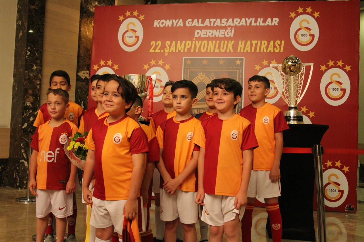  Galatasaray'ın şampiyonluk kupası Konya'da
