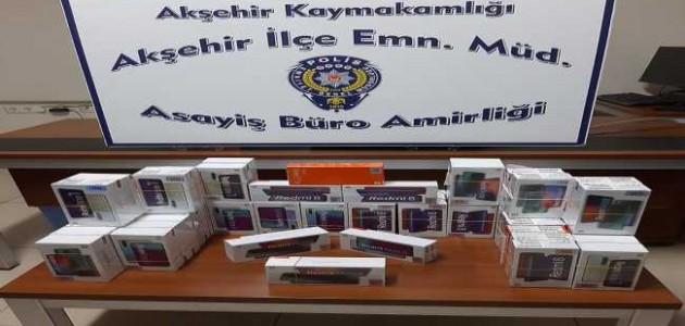  Akşehir'de Durdurulan Araçta 69 Kaçak Telefon Ele Geçirildi