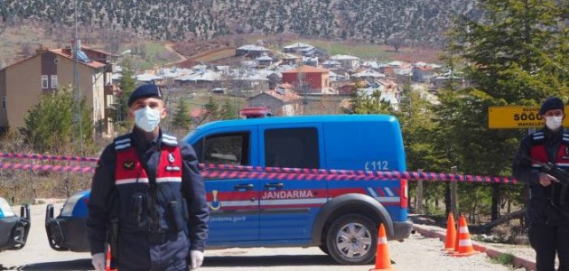  Bozkır'da 14 Ev Karantinaya Alındı
