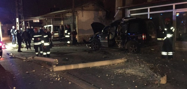  Konya'da Trafik Kazası: 1 Ağır Yaralı