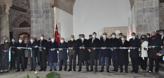  Akşehir Taş Eserler Müzesi, Cumhurbaşkanının Videokonferans Bağlantısıyla Açıldı