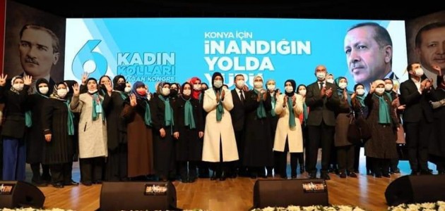  AK Parti 6. İl Kadın Kolları Kongresi Düzenlendi