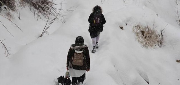  Konya'nın 21 İlçesinde Kar Yağışı Nedeniyle Yüz Yüze Eğitime Ara Verildi