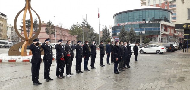  Konya'da Türk Polis Teşkilatı'nın 176. Kuruluş Yıl Dönümü Kutlandı
