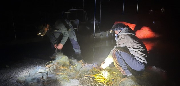  Konya’da Baraj Gölünde Yasa Dışı Avcılık Denetimi
