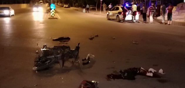  Konya'da Arabanın Çarptığı  Elektrikli Bisiklet Sürücüsü Öldü