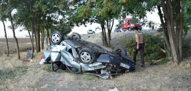  Konya’da İki Aracın Çarpışması Sonucu 4 Kişi Yaralandı