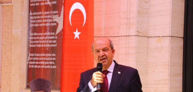  KKTC Cumhurbaşkanı Ersin Tatar, Konya'da konuştu: