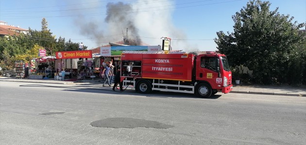  Konya'da yangın 