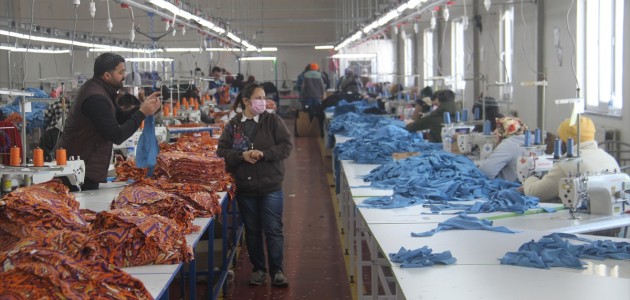 Konya'da tekstil atölyesi yöre halkına 