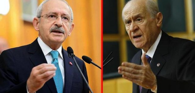  Bahçeli'den Kılıçdaroğlu'nun son iddiasına sert cevap 