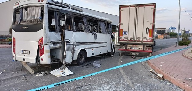 Konya’da feci kaza: 1 ölü 25 yaralı