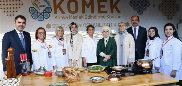 Emine Erdoğan, “Konya GastroFest“in açılışına katıldı
