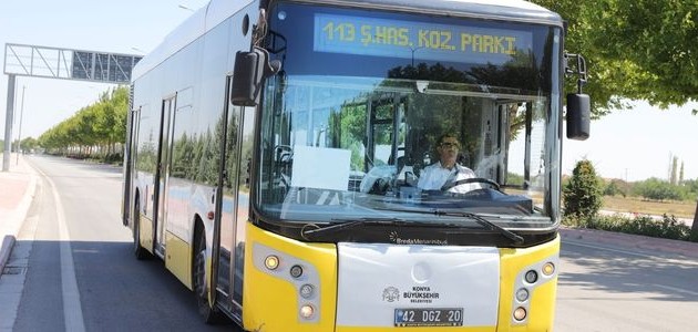  Konya Büyükşehir  yeni bir otobüs hattını daha hizmete sundu