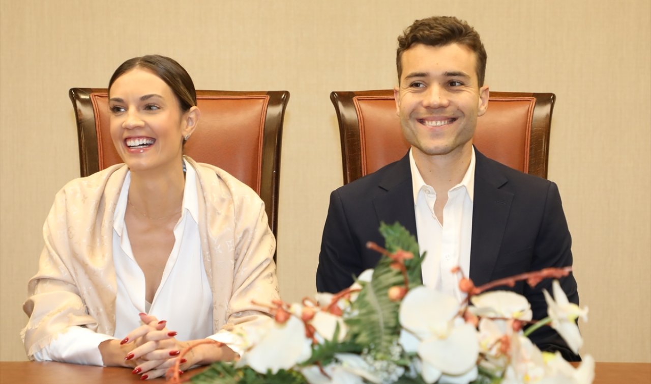 Konyasporlu Guilherme dünya evine girdi: Nikahlarını Hasan Kılca kıydı
