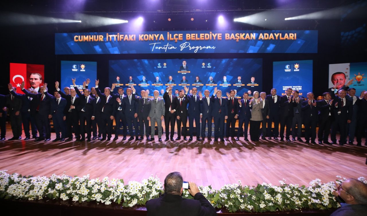 AK Parti Konya ilçe adayları resmi olarak açıklandı 