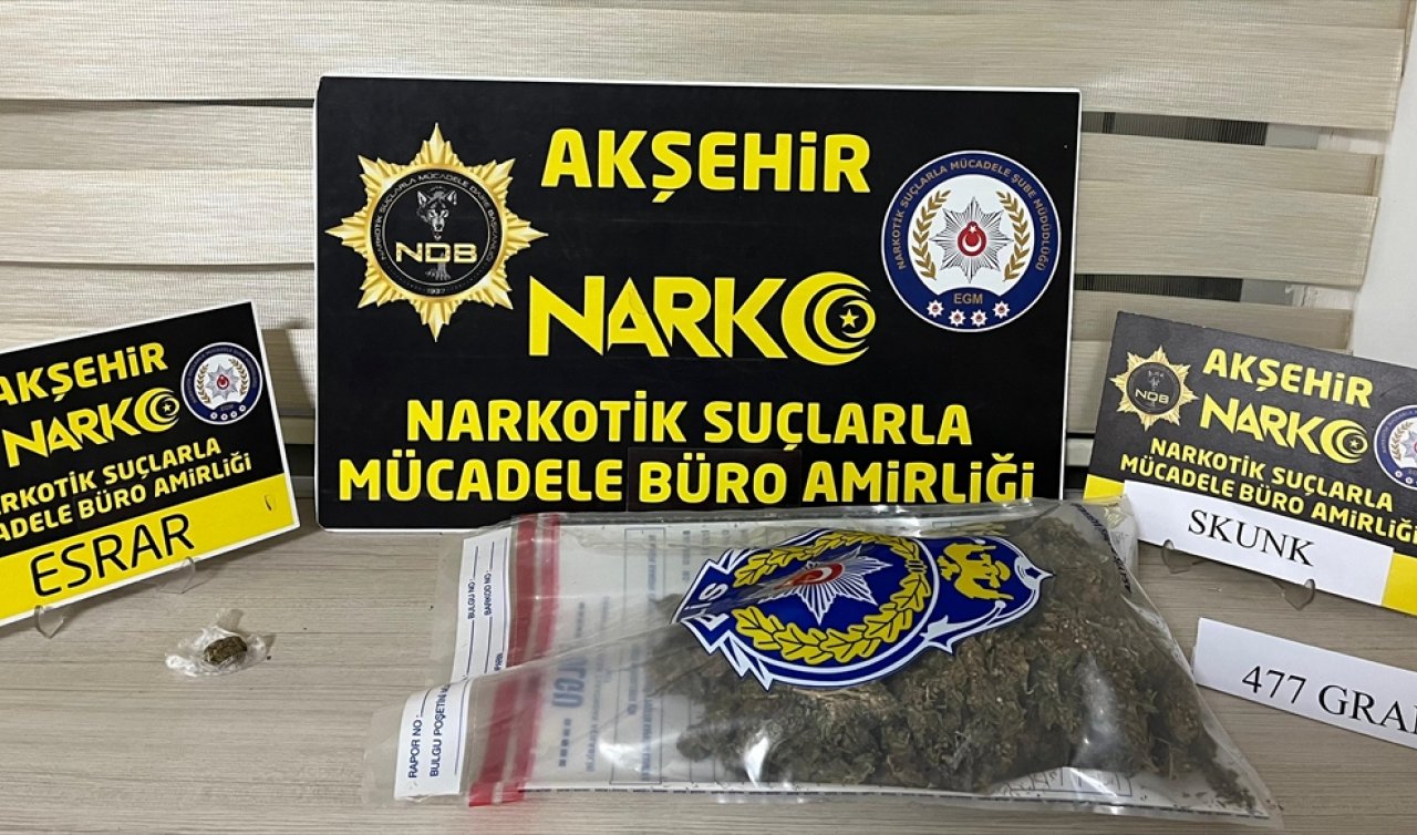 Konya’da uyuşturucu operasyonu: 2 kişi tutuklandı