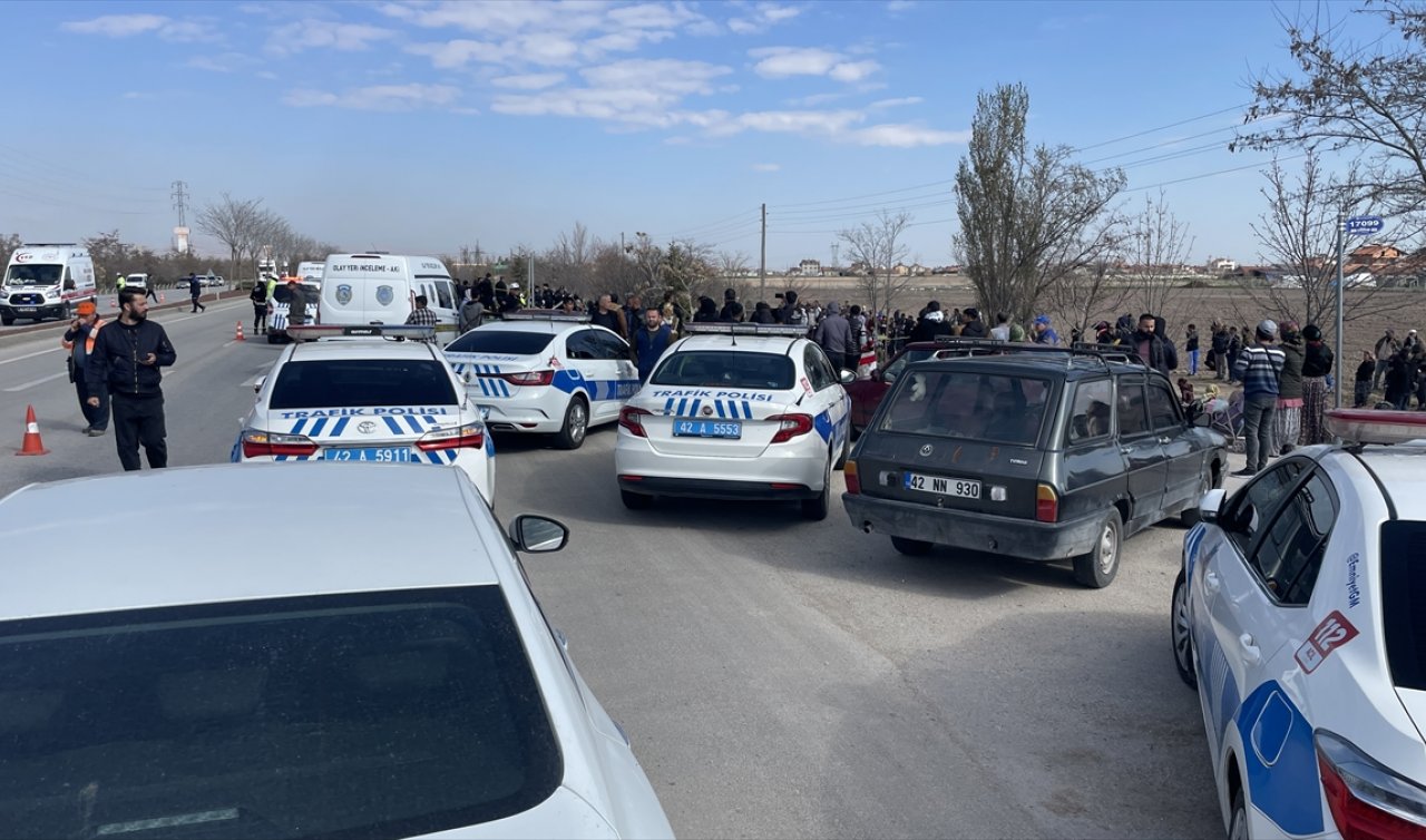 Konya’daki kazada ölen 4 kişinin kimlikleri belli oldu! 