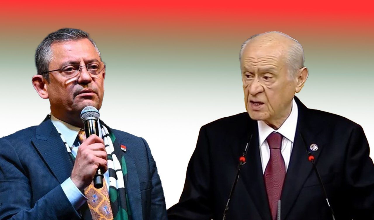 CHP Genel Başkanı Özel,  MHP Genel Başkanı Bahçeli’yi ziyaret etti