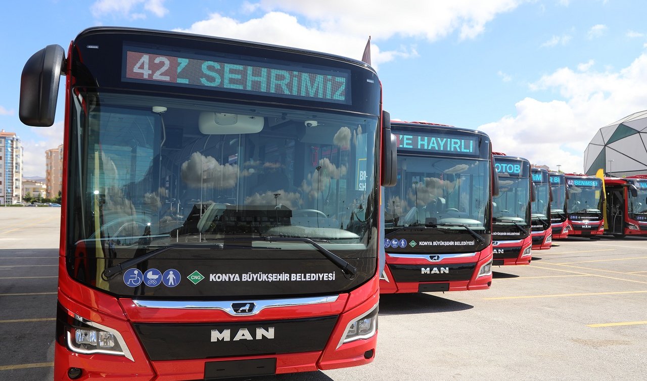  Konya’da hafta sonuna dikkat! Ulaşımda otobüs saatleri değişti!