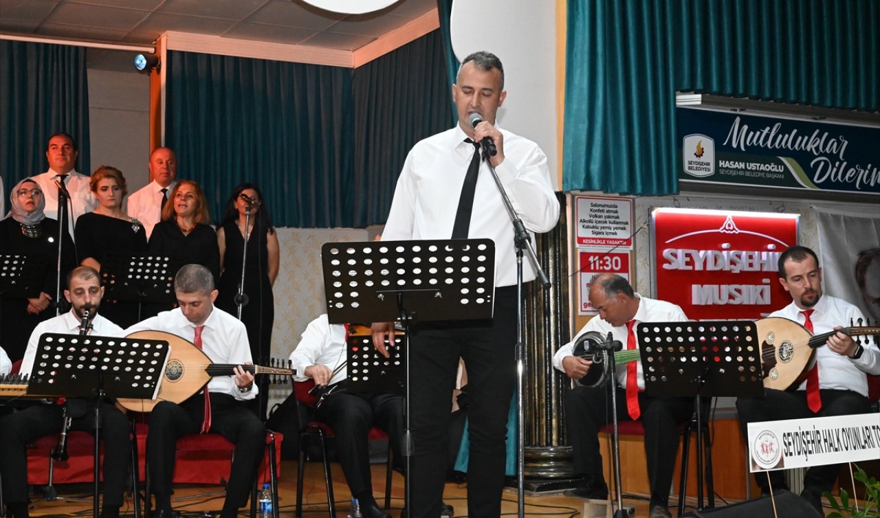  Seydişehir’de konser etkinliği düzenlendi