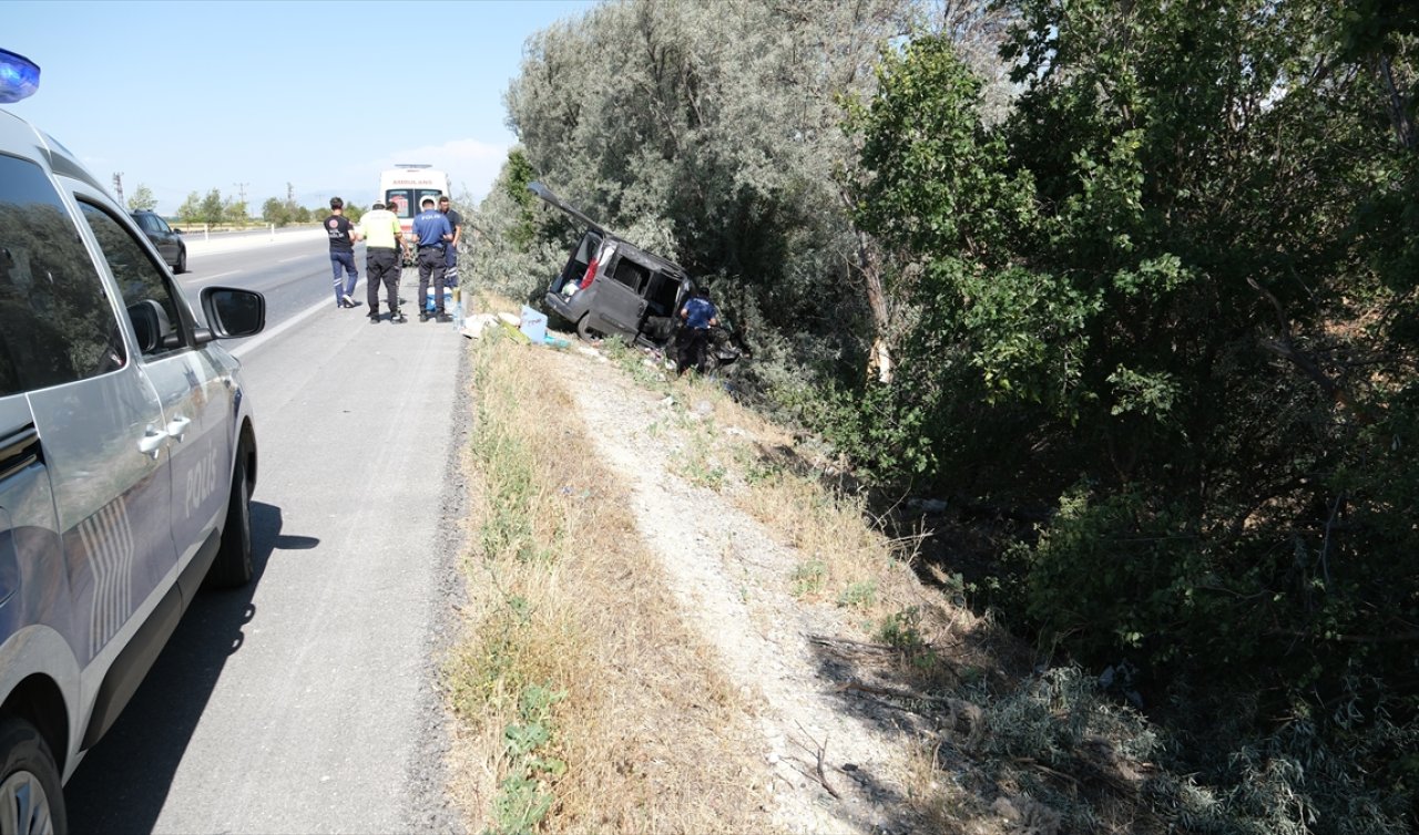  Konya’da trafik kazası:Aynı aileden 4 kişi yaralandı