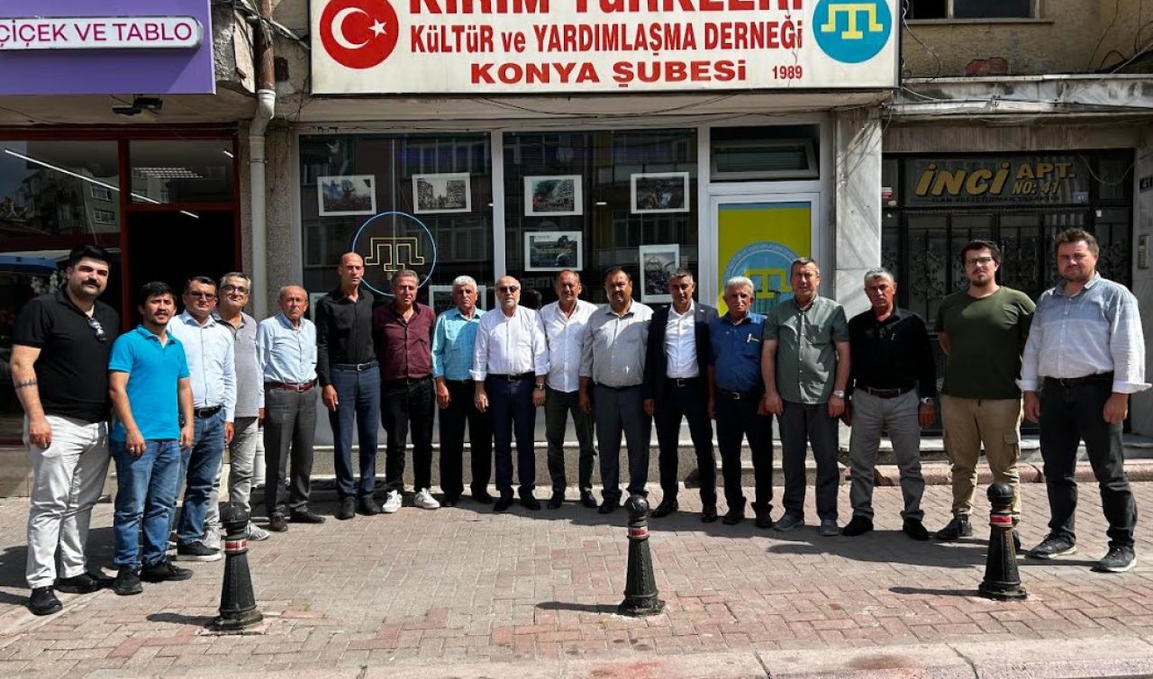 Konya’daki Kırım Türklerinden Recep Konuk’a Tam Destek 