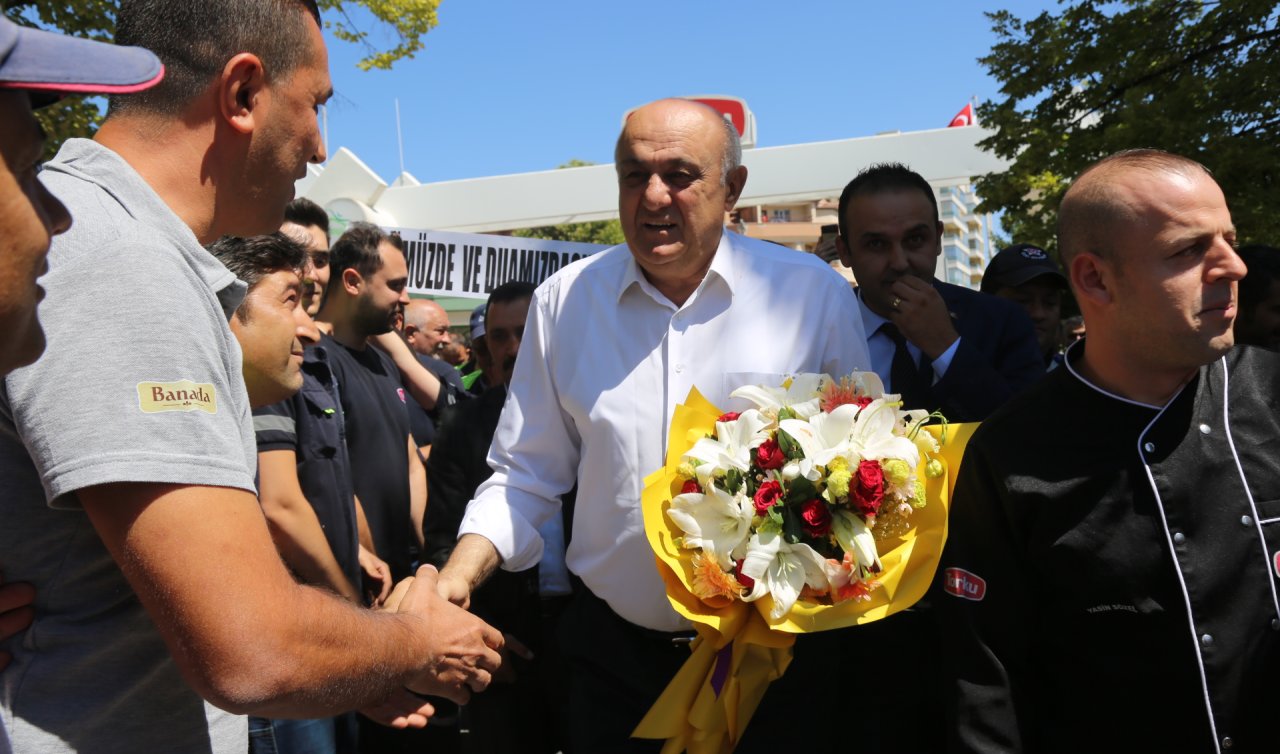  PANKOBİRLİK Genel Başkanı Erkoyuncu’ya coşkulu karşılama!  