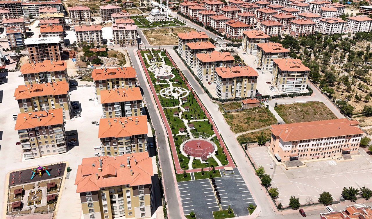  Konya’ya yeni park yapıldı!