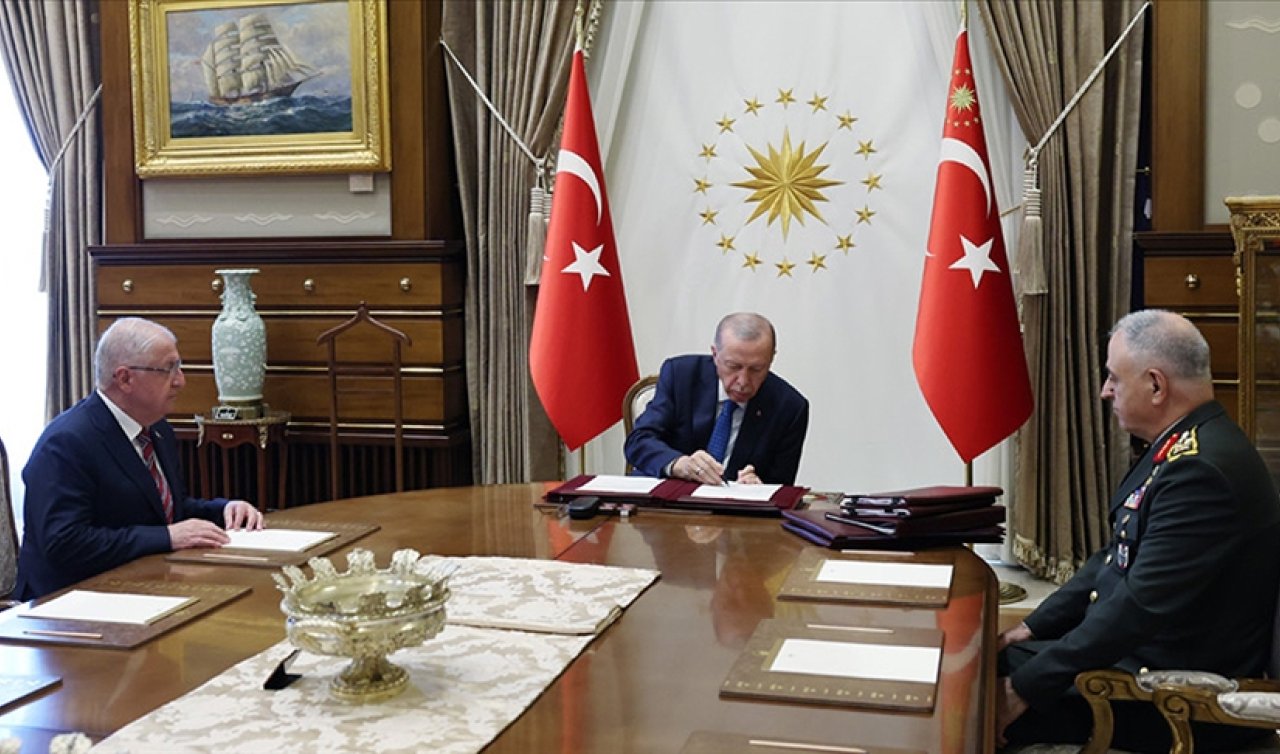  Cumhurbaşkanı Erdoğan, YAŞ kararlarını imzaladı