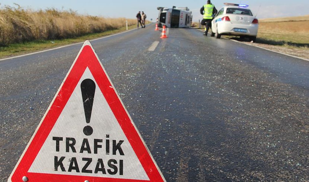  Konya’da feci kaza:3 kişi yaralandı