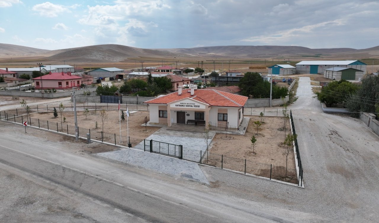  Konya’da mahallelere önemli yatırımlar yapılıyor! 18. Sosyal Tesis açıldı! 