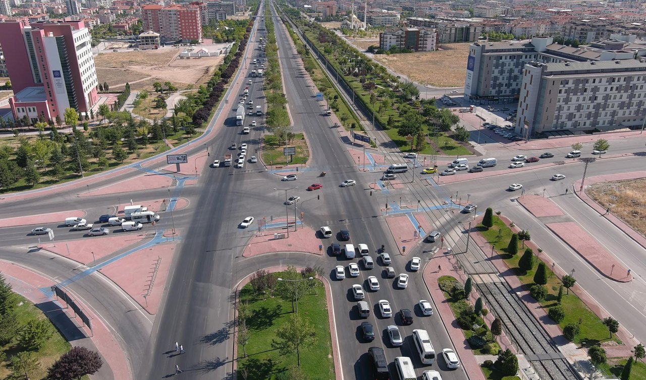  Konya’nın en işlek caddeleri yarın araç trafiğine kapanacak!