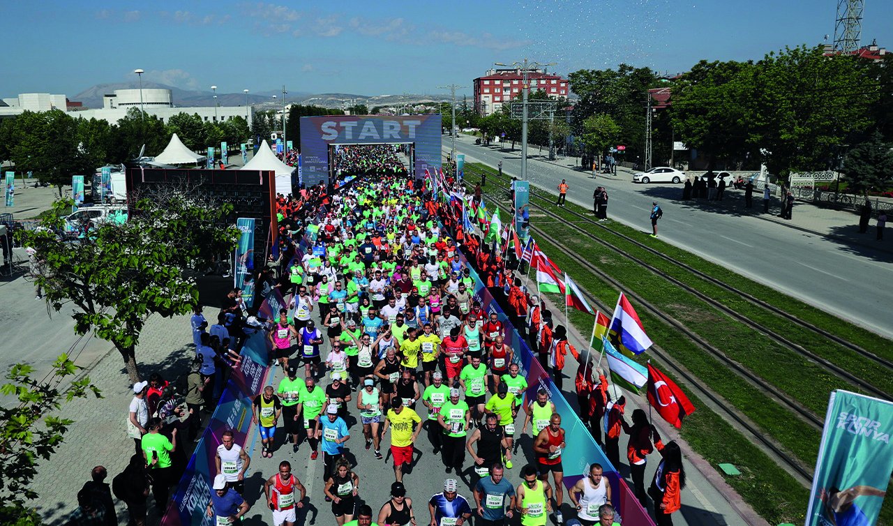 Konya 4. Uluslararası Yarı Maratonu kayıtları başladı! 