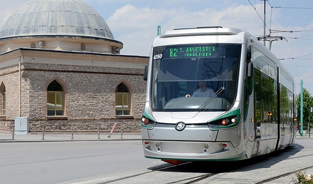  Konya’da pazar günü tramvay çalışmayacak! 