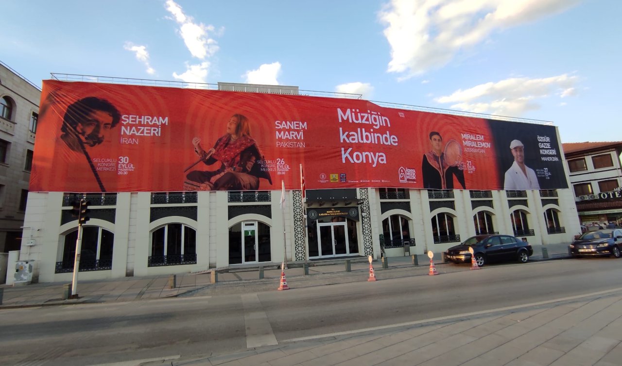  Dünyaca ünlü sanatçı ve grupların sahne alacak! Müziğin Kalbi Konya..