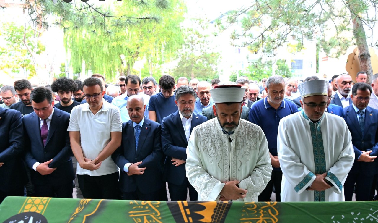 Bakan Yerlikaya’nın amcası Konya’da toprağa verildi