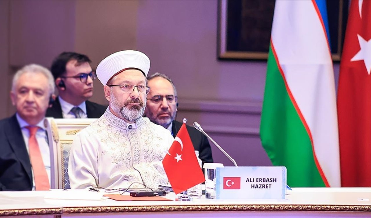  Diyanet İşleri Bakanı Erbaş’dan Filistin açıklaması!