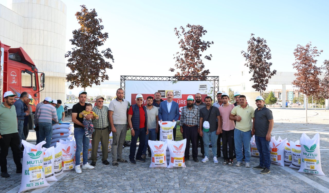  Konya’lı çifçilere 18 farklı türden tarımsal  destek verilecek!