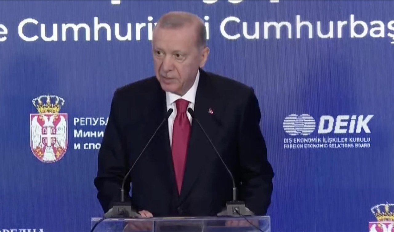  Cumhurbaşkanı Erdoğan’dan açıklama: “Sırbistan’dan ülkemize yatırım yapacak müteşebbislere kapımız açıktır“