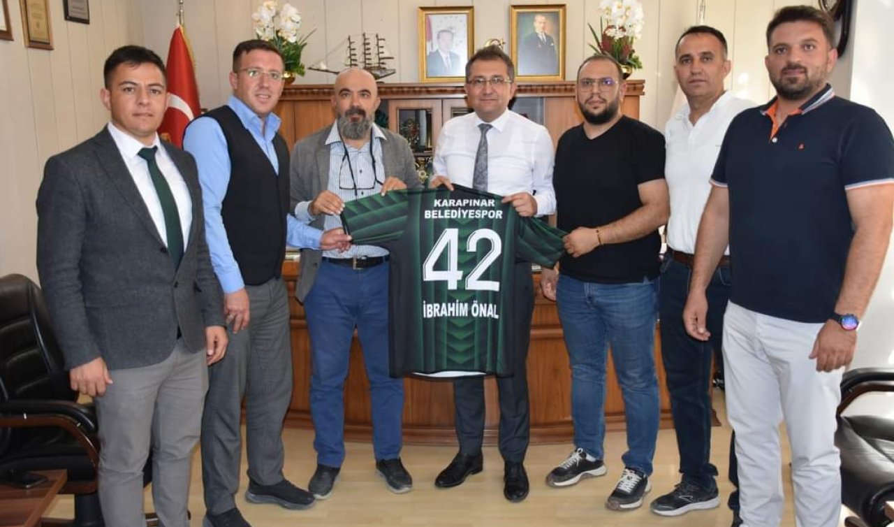 Karapınar Belediyespor’dan Başkan Önal’a ziyaret!