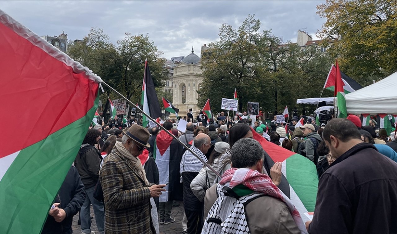 Paris’ten Gazze’ye destek!