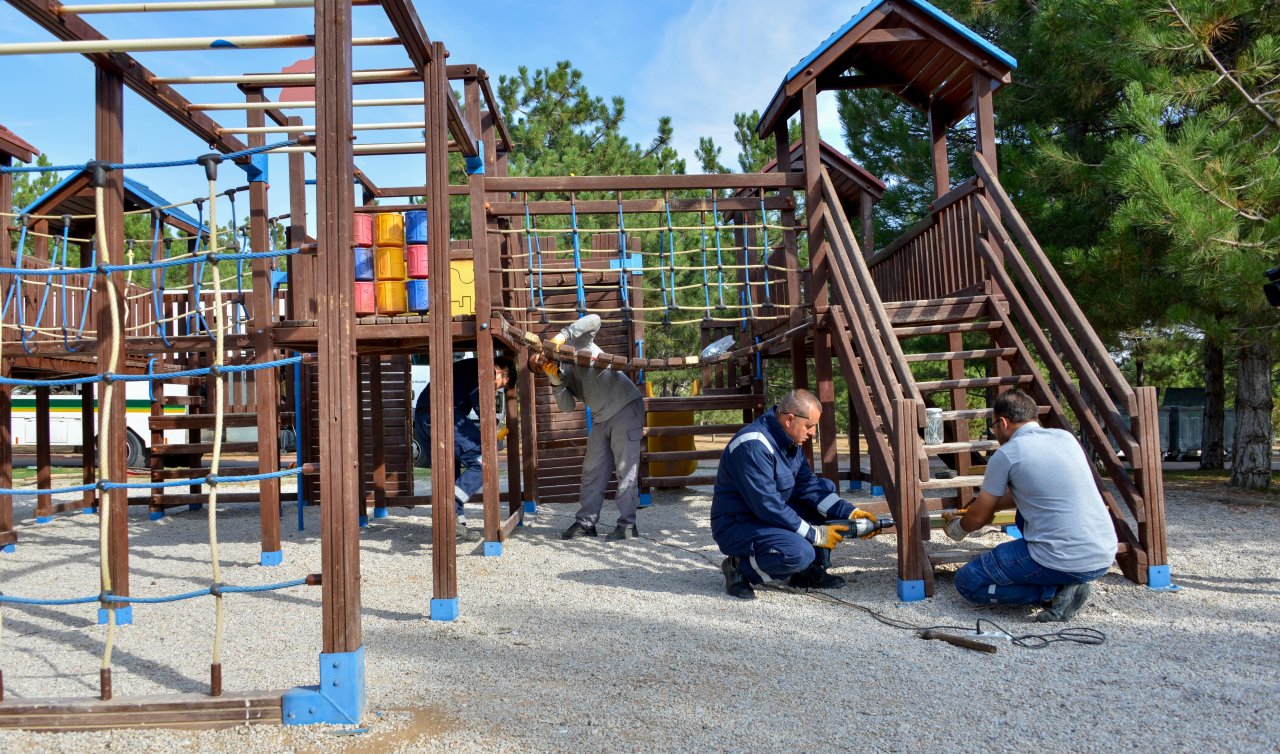  Konya park ve bahçeleri kış için hazırlıyor!