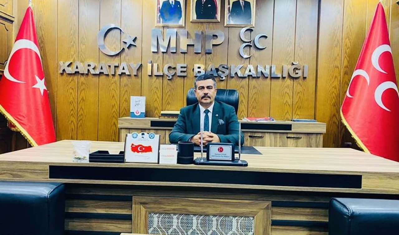  MHP Karatay İlçe Başkanlığı’na Mustafa Ünver Atandı