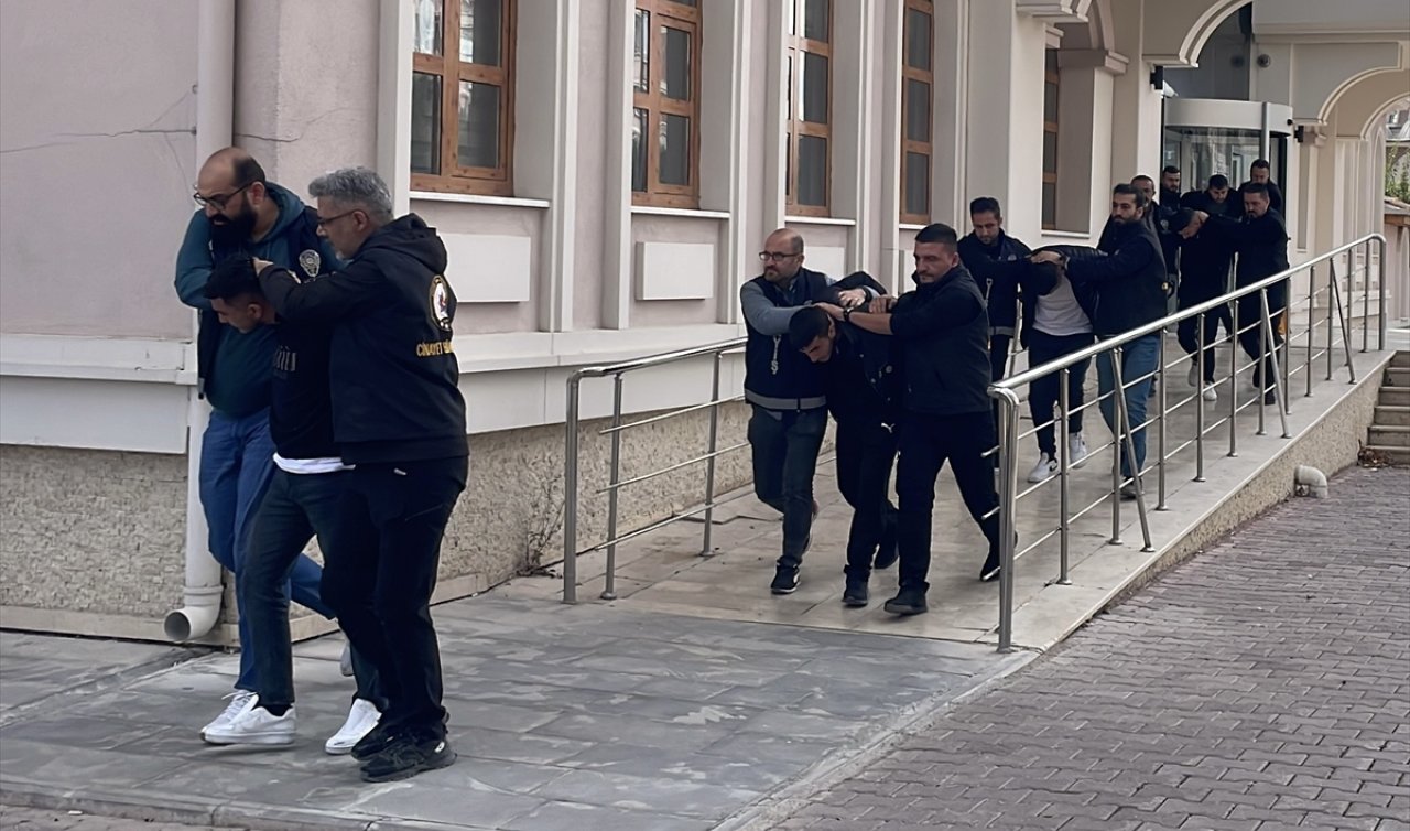 Konya’da trafikte tartıştığı kişiyi öldürdü! Ona yardım eden 8 kişi adliyede!