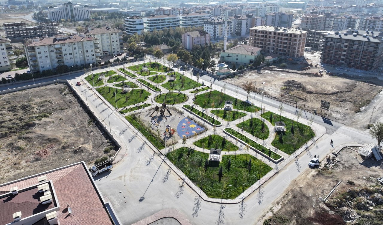  Konya’da yeşil alan artıyor! 2 yeni park!