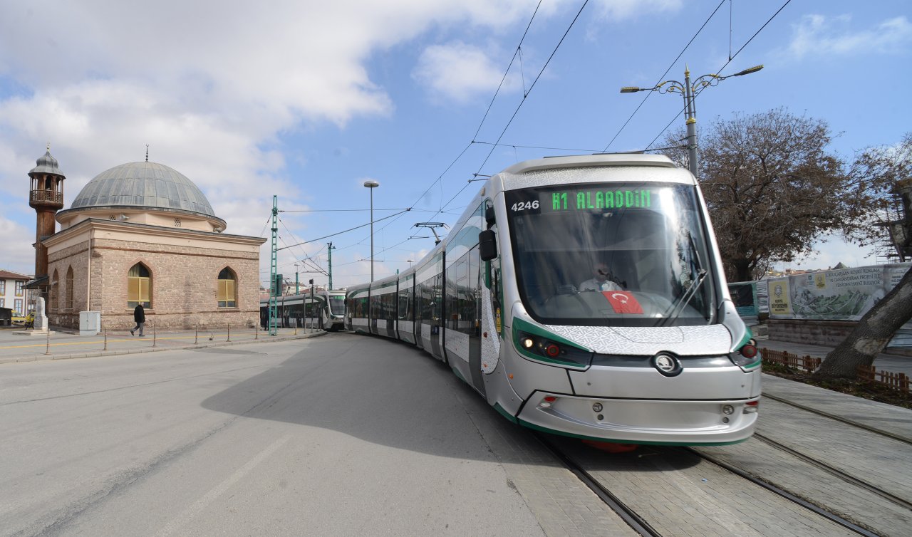  Konya’da tramvay seferleri yeniden başlıyor! 