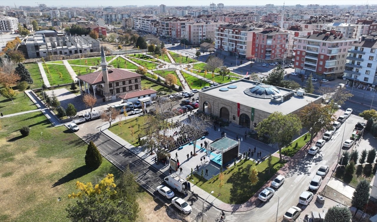 Konya’da Hoşkubbe Millet Kütüphanesi hizmete açıldı!