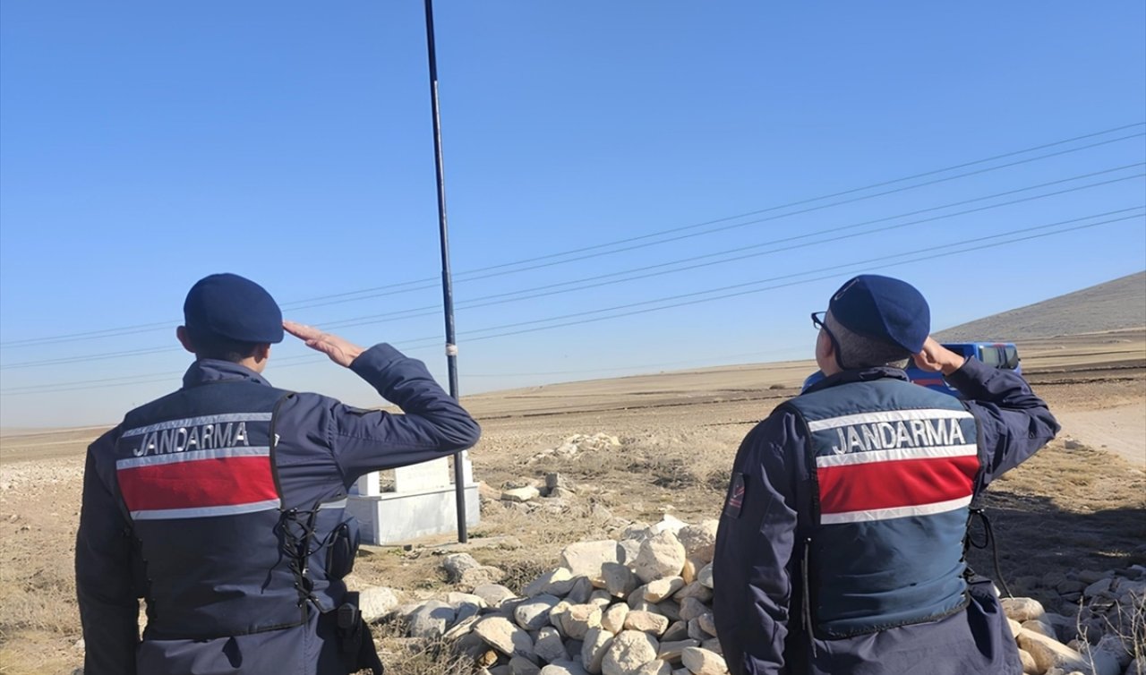 Konya’da meçhul şehit mezarı yenilendi!