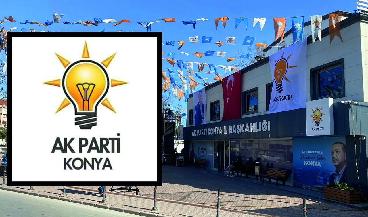 AK Parti Konya’da merkez ilçe başkanları belli oldu! İşte o isimler...